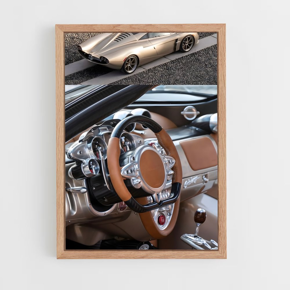 Poster Huayra Luxe – affiche Pagani (vue 4)